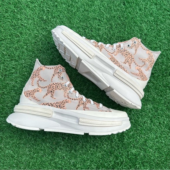 Converse Run Star Legacy Cx Hi String / Cheeky Coral Animal Abstract - Picture 11 of 12